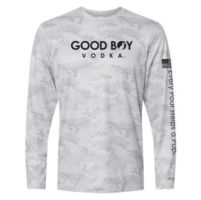 Paragon-Pompano Performance Camo Long Sleeve T-Shirt-Vet