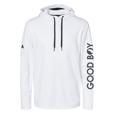 Adidas Men's Textured Midweight Hooded Sweatshirt