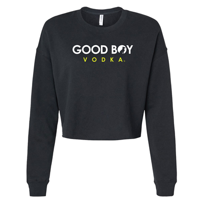 Women's Lightweight Crop Crewneck Sweatshirt
