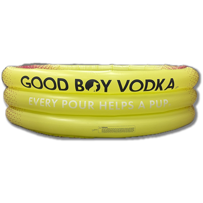 Good Boy Vodka Inflatable Pool