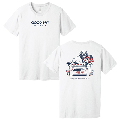 Unisex Jersey Short Sleeve Tee - Patriotic Pup